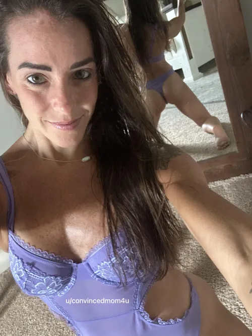 Thumbnail Lingerie Elegance: Purple Passion in Mombod by convincedmom4u