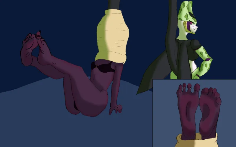 Thumbnail Cell Snack Myself - Vore Art | Category: Vore