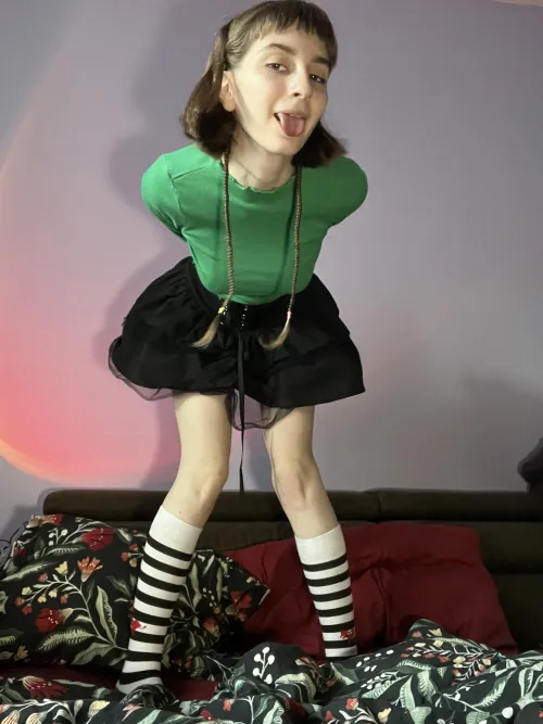 Thumbnail Cute Skirt, Cuter Girl: SweetAgness Redefines Style in Miniskirts