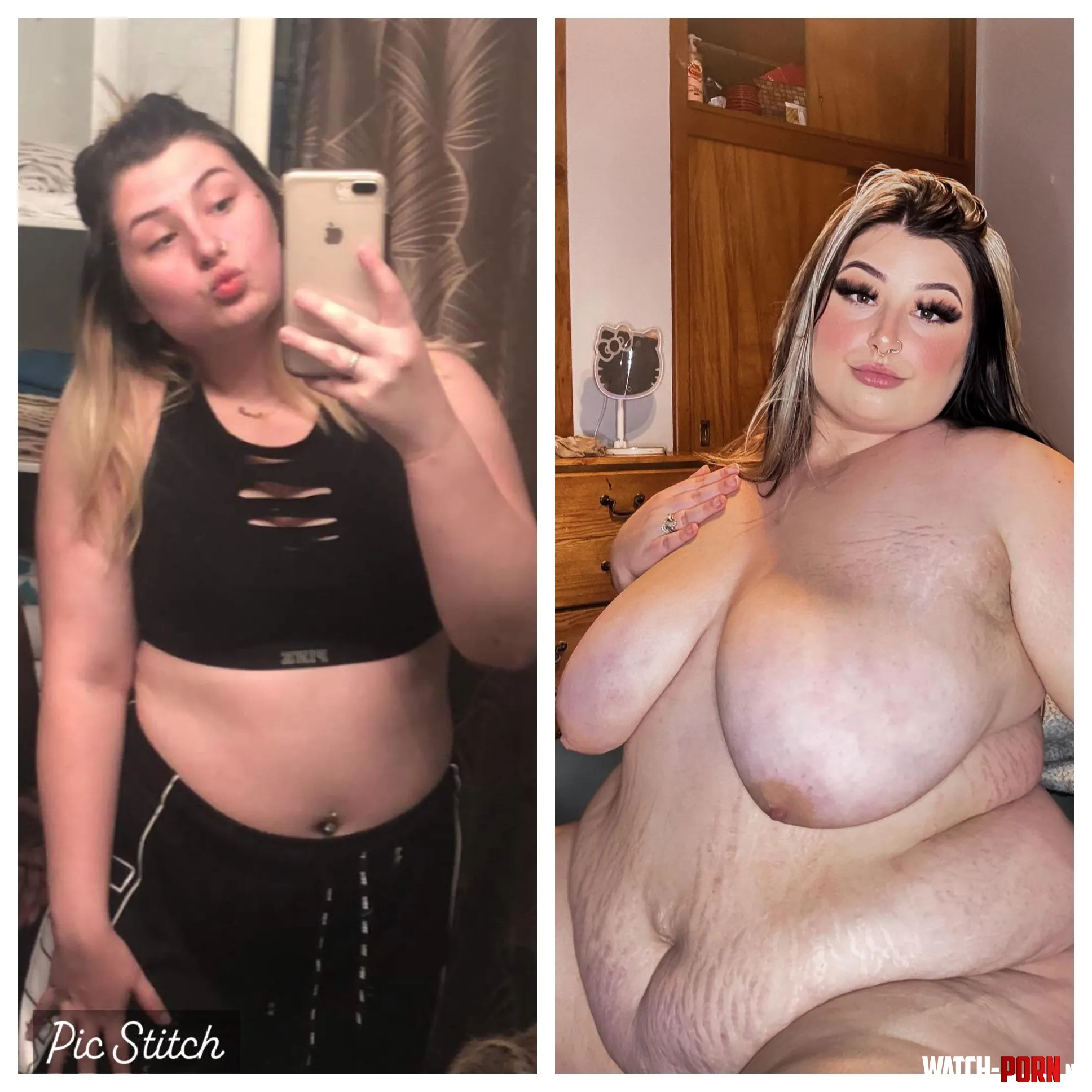 Bigger belly bigger tits by penelopejadexo