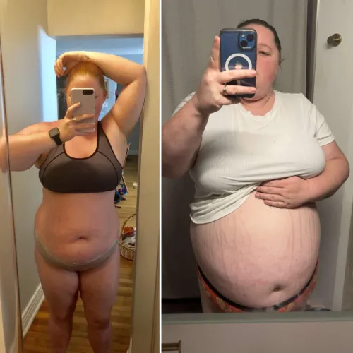 Thumbnail 75 lbs Between These Pics: Assess My Gain | J-Raz2