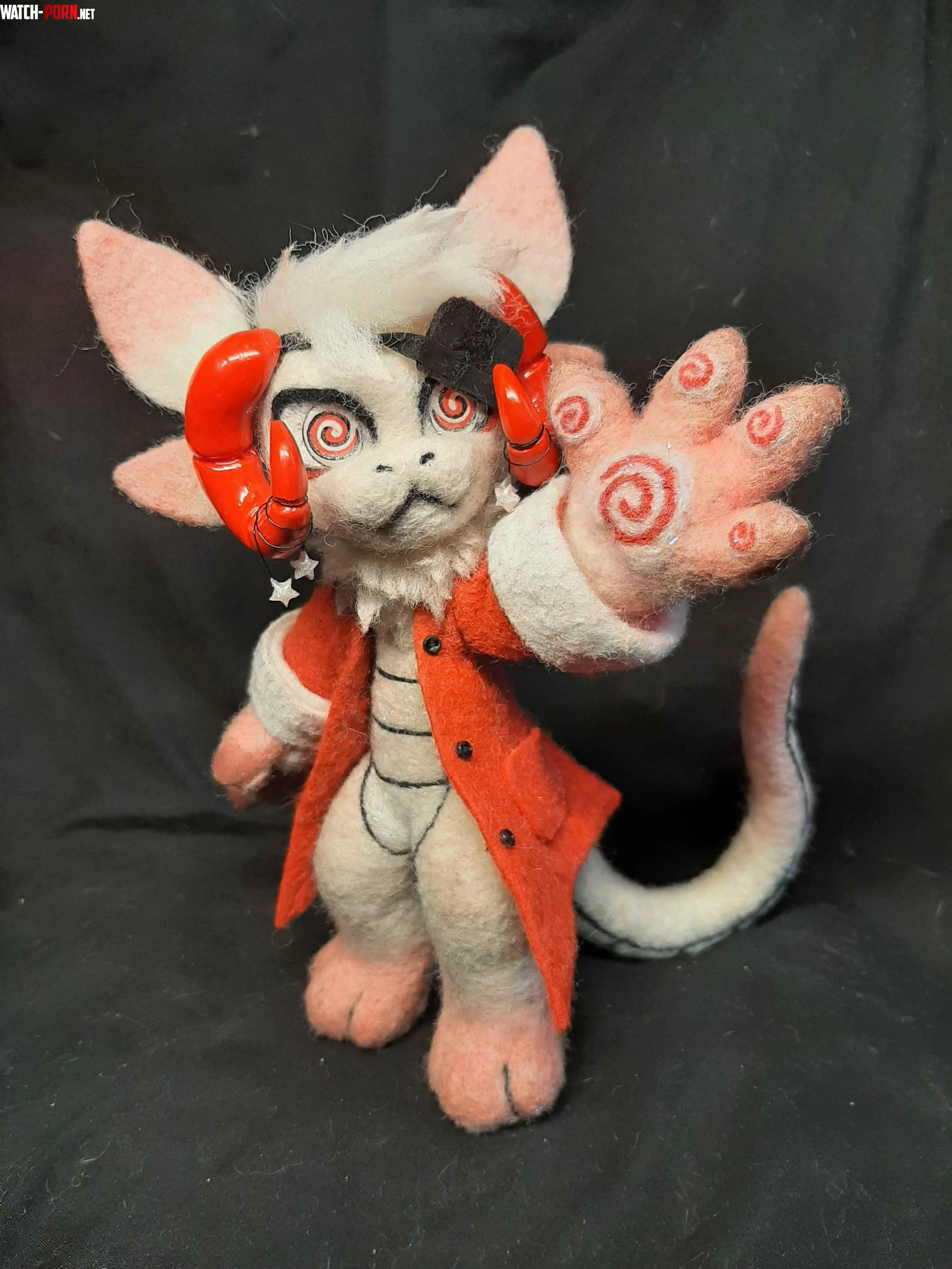 Needle Felt Doll OCby me by Neverlookidly
