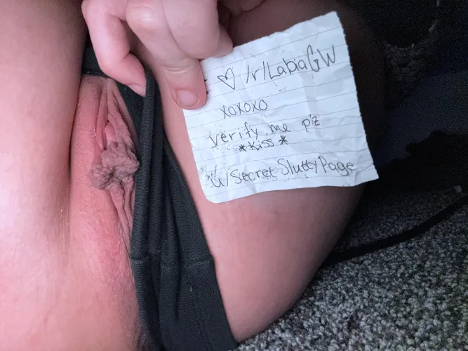 Thumbnail SecretSluttyPage's Verification Journey in LabiaGW
