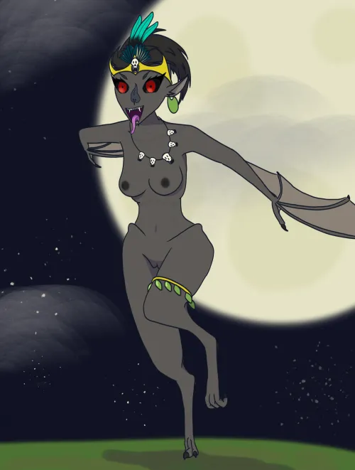 Thumbnail Enjoy Spooky Season with Camazotz | MonsterGirl