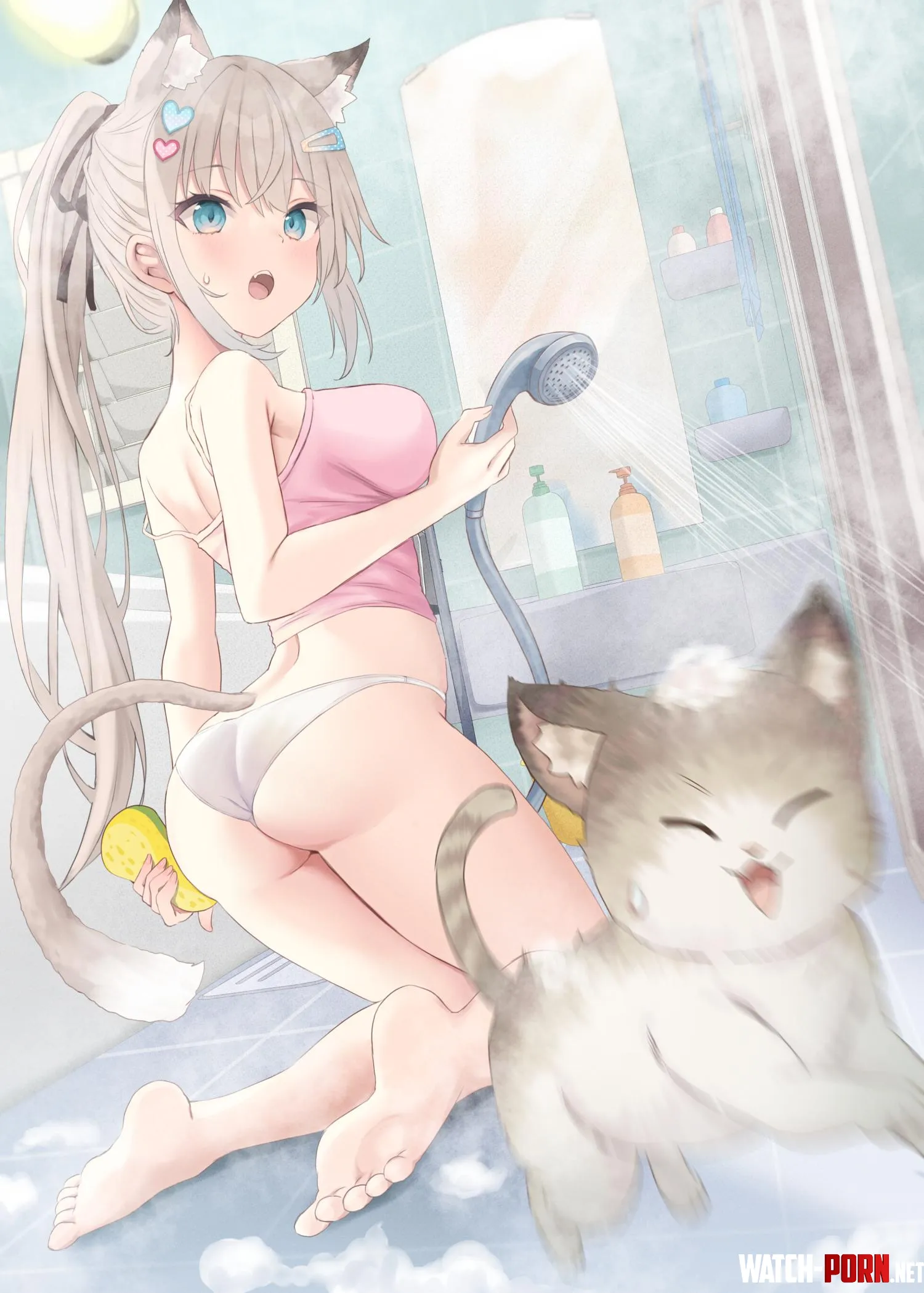 Bath time akino ell by FoehammersRvng