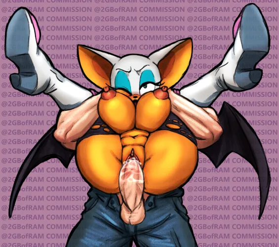 Thumbnail Rouge The Bat: Exploring 2GBofRAM's Hentai Art
