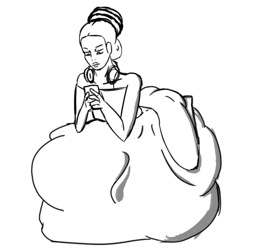 Thumbnail Relax with 'Calypso Relaxing M Samesize' Art by Esskayart | Vore