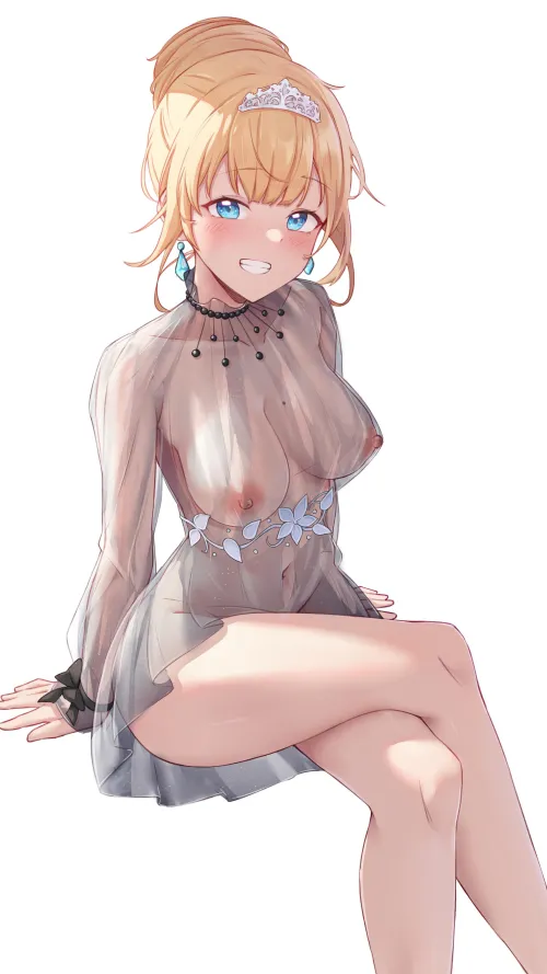 Thumbnail Elegant Temptation with Seethrough Dress by YeetedTuna
