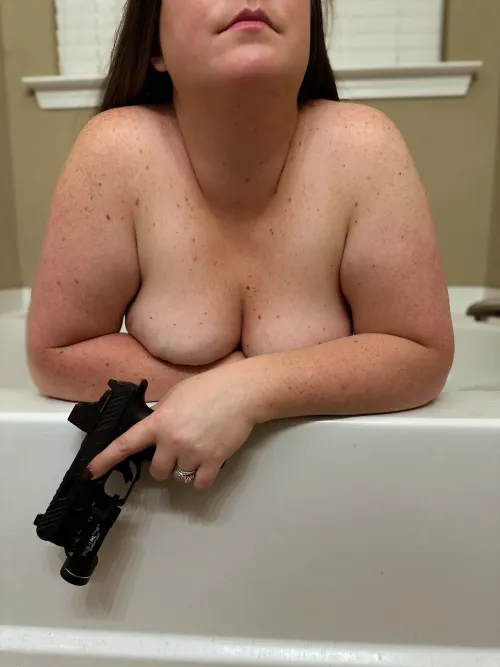 Thumbnail Keeping Clean Before Getting Dirty: A Candid Moment by hollynraexo