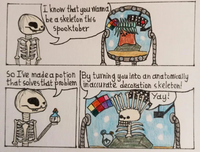 Thumbnail Exploring Inaccurate Skeleton Art by MrMoor2007 in the Furry Scene