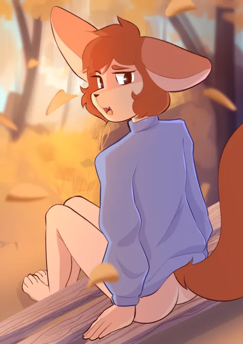 Thumbnail My Favorite Time of the Year Art by Me | biblart7 | Furry Category