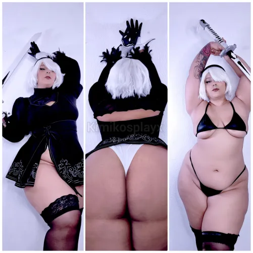 Thumbnail Kimikosplayx's Stunning 2B Cosplay Showcase | 2Booty by kimikosplayx