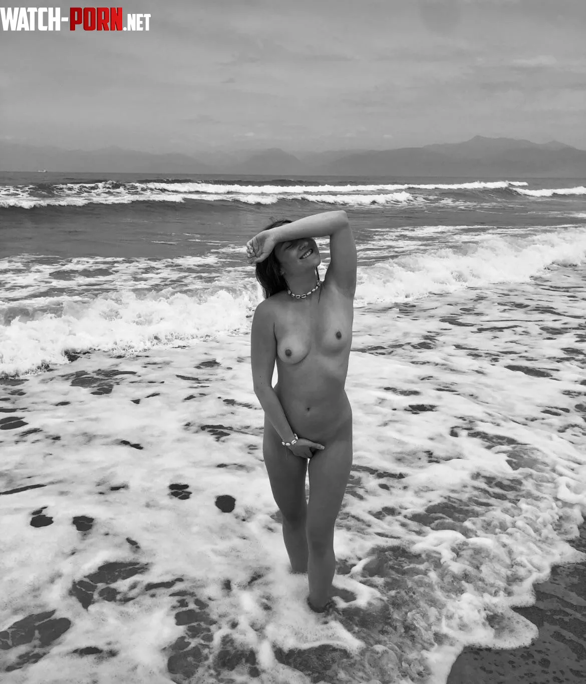Nothing quite like being nude on a public beach with a pretty view by Tallulahmwah