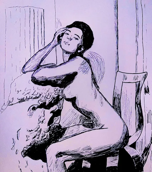 Thumbnail John Stoddart's 1992 Elizabeth Hurley Rendition by doofygrits in NSFWfashion