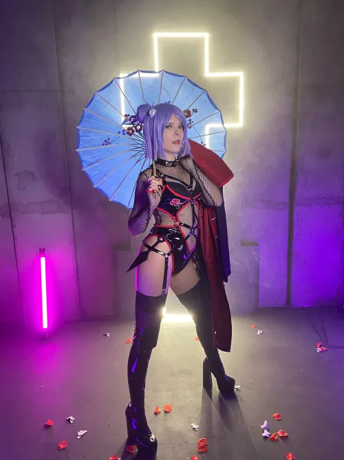 Thumbnail MukhaCosplay's Konan Naruto: A Powerful Cosplay Impression