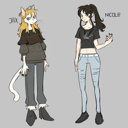 Thumbnail tulanqqq's Unique OC: Channeling Nicole from Class of '09 | Furry Art