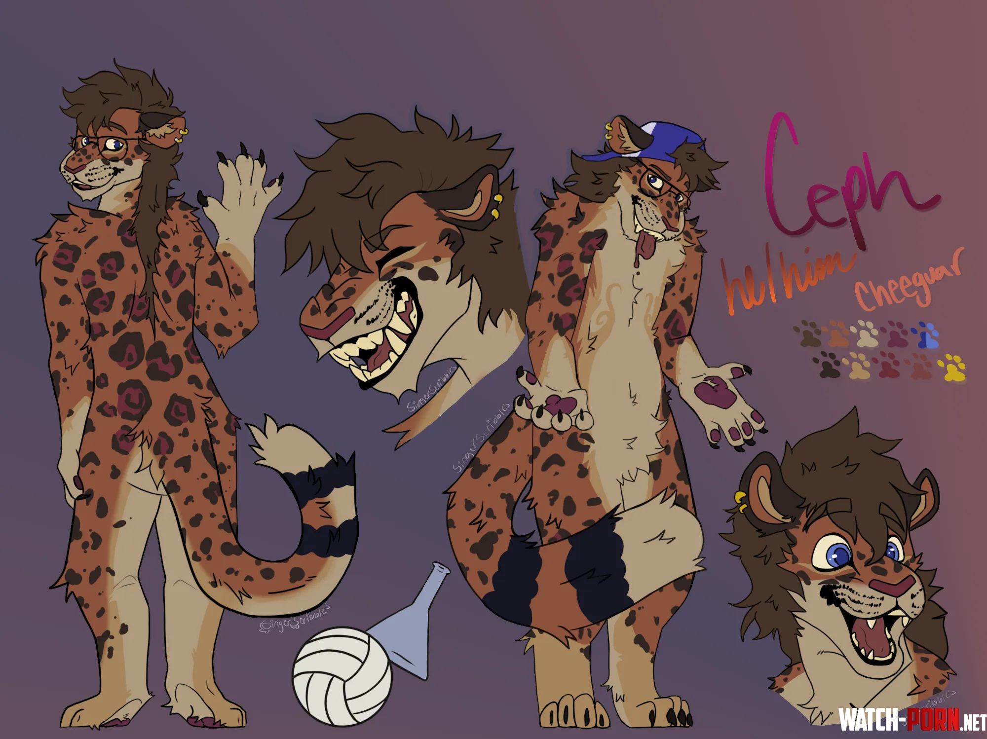 Ref custom I Finished up by SingerScribbles