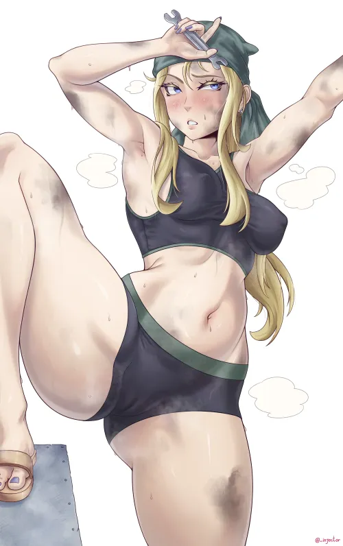 Thumbnail Explore the World of Anime Armpits with WInry Rockbell | Jeanne_dArc_