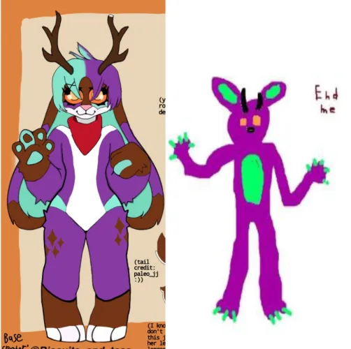 Thumbnail Analyzing Sona Design Evolution by MageOfFur in Furry Art