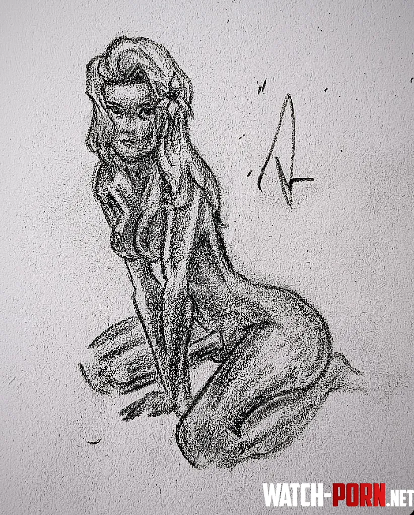 Rough sketch of Kain by me  by QueenDee97