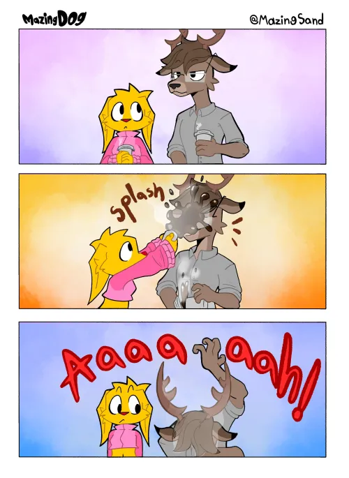Thumbnail Intriguing MazingDOG Comic Series by MazingSand in Furry Genre