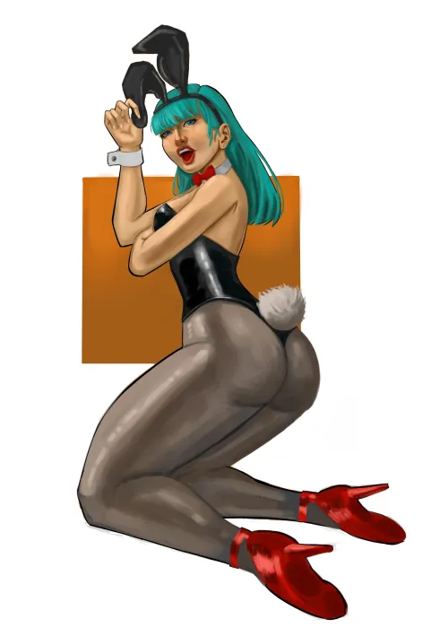 Thumbnail Bulma Dragon Ball by Pedrolucas00_art | Rule34