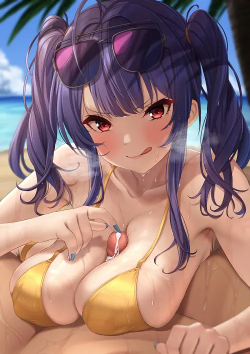 Thumbnail Cute Pricking Tip for Paizuri by SecretlyAero
