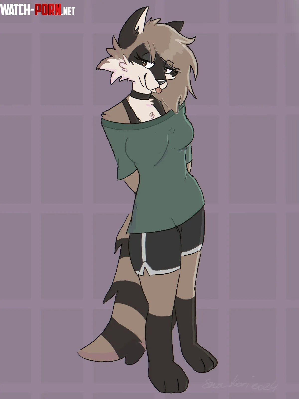 An art trade I did recently by Snowwingedwolf