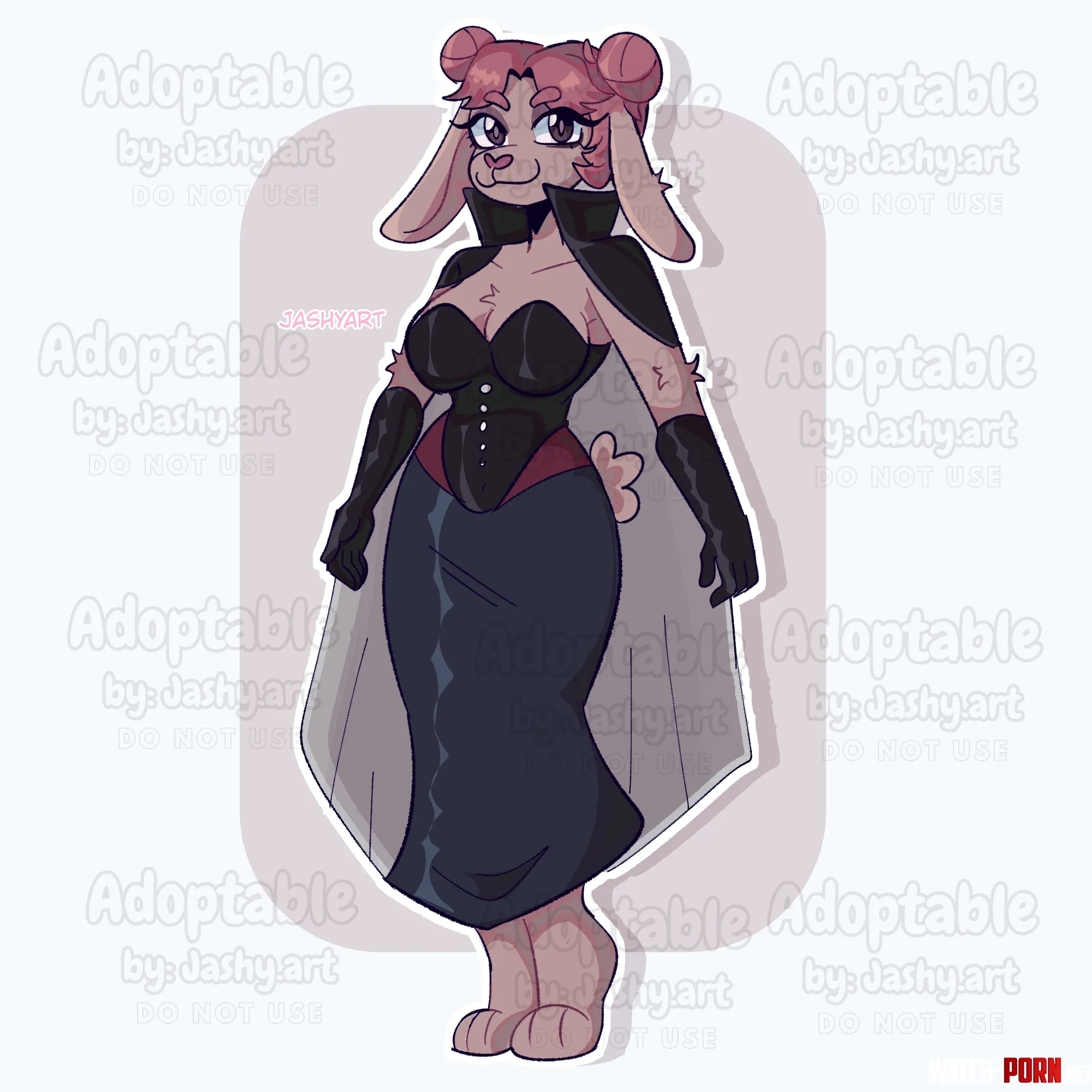 Hey I made a vampirethemed adoptable What do you think by jashyart