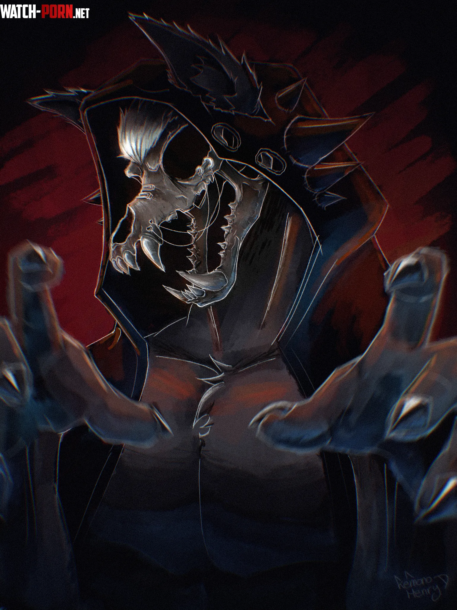 Ocultubre Day 1 The Harvest He is ready to harvest your souls by KemonoHenry
