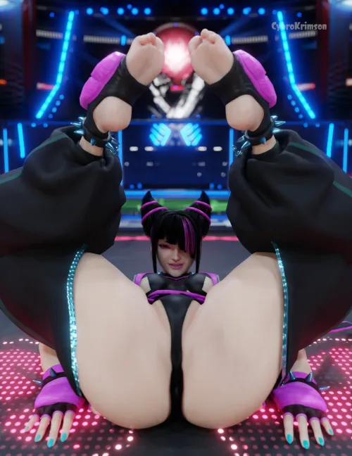 Thumbnail Juri Street Fighter 6 by CybroKrimsonKangJin Star: A Striking Vision in rule34feet