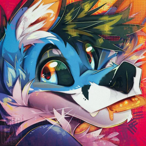Thumbnail Iconic Skyline Art by mewildfoxworks - Furry Delight by Rubyfox_1