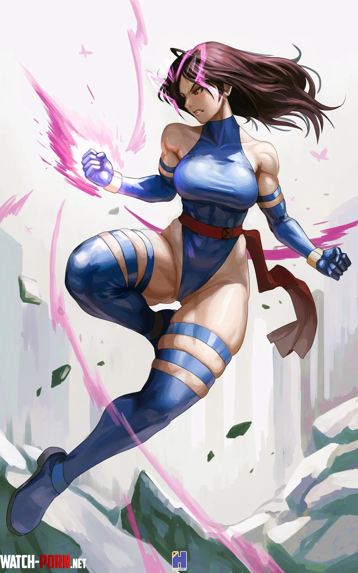 Marvel Psylocke SWW by TheTMoneyMan