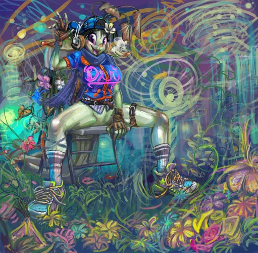 Thumbnail Detailed Chair Art in the Furry World by Frabaginarf