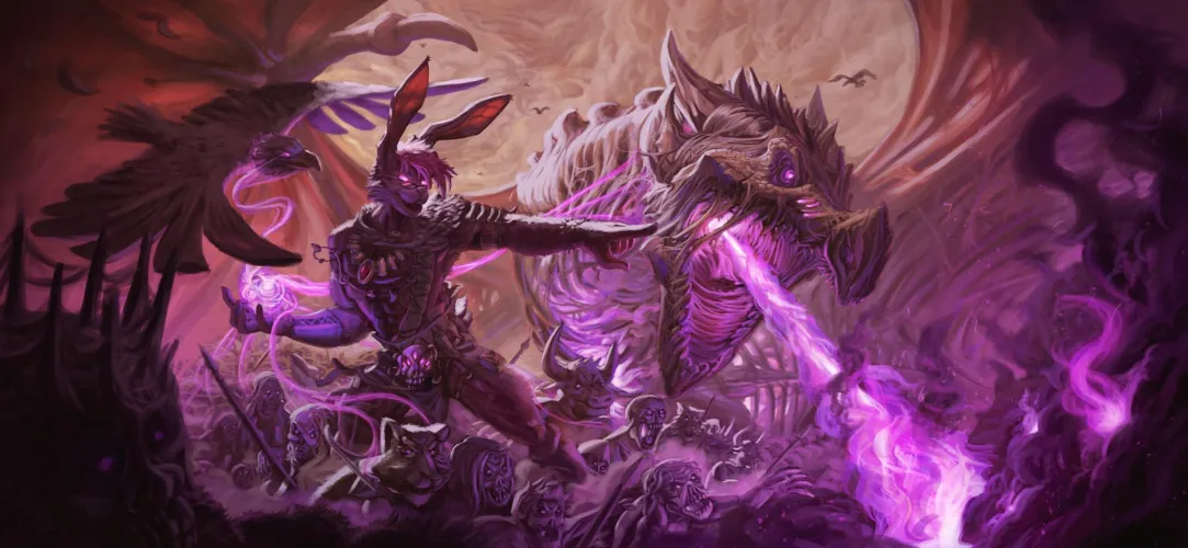 Thumbnail Explore Luis_Bento_Art's Bunny Necromancer Creation in Furry
