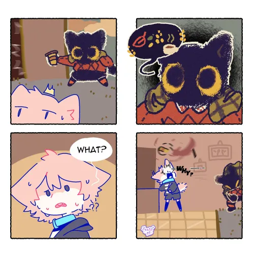 Thumbnail Autumn Attack Comic Delight by Furry Artist Uukipi