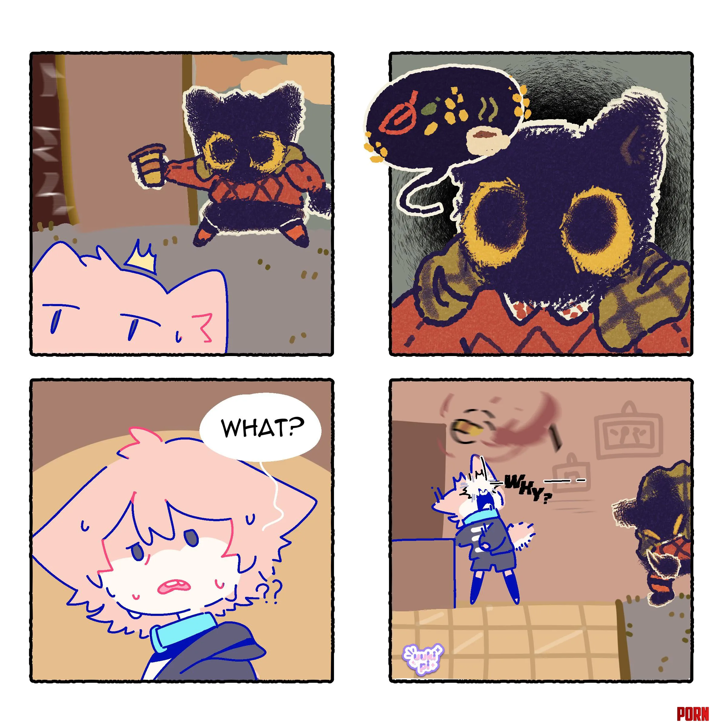 Autumn attack comic by me by Uukipi
