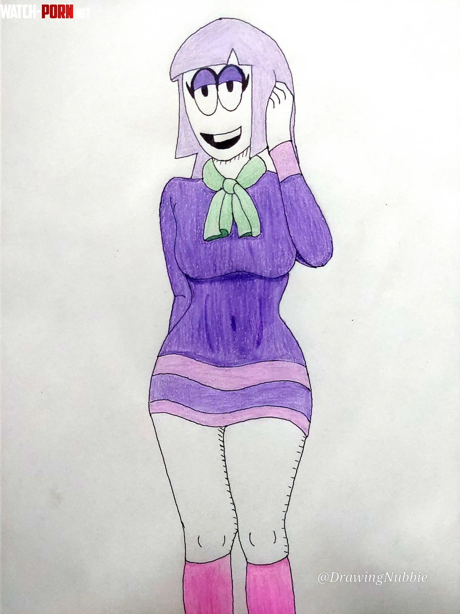 Lila DrawingNubbie Spooky Month by ExtremeDimension3174