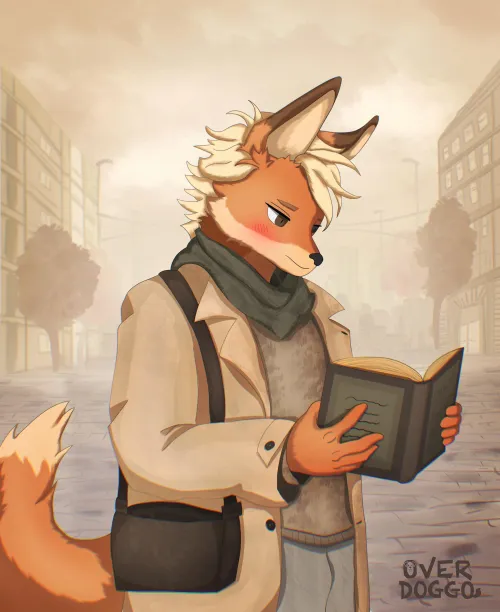 Thumbnail Meet Jamey the Autumn Fox: An Intriguing Furry Tale by Overdoggo