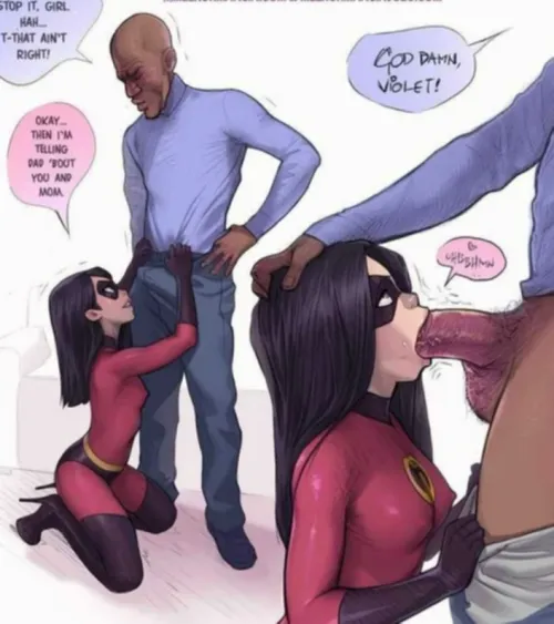 Thumbnail Saucy Encounter: Violet Parr's Seduction by FairySpectacular