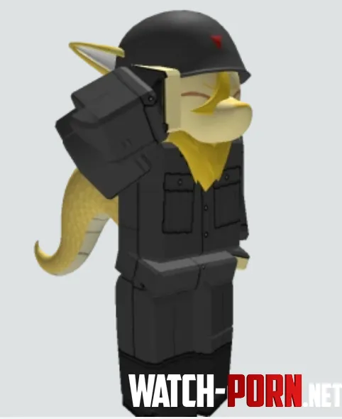 I made my custom roblox head to make my fursona in roblox yay by m0sinN4gant