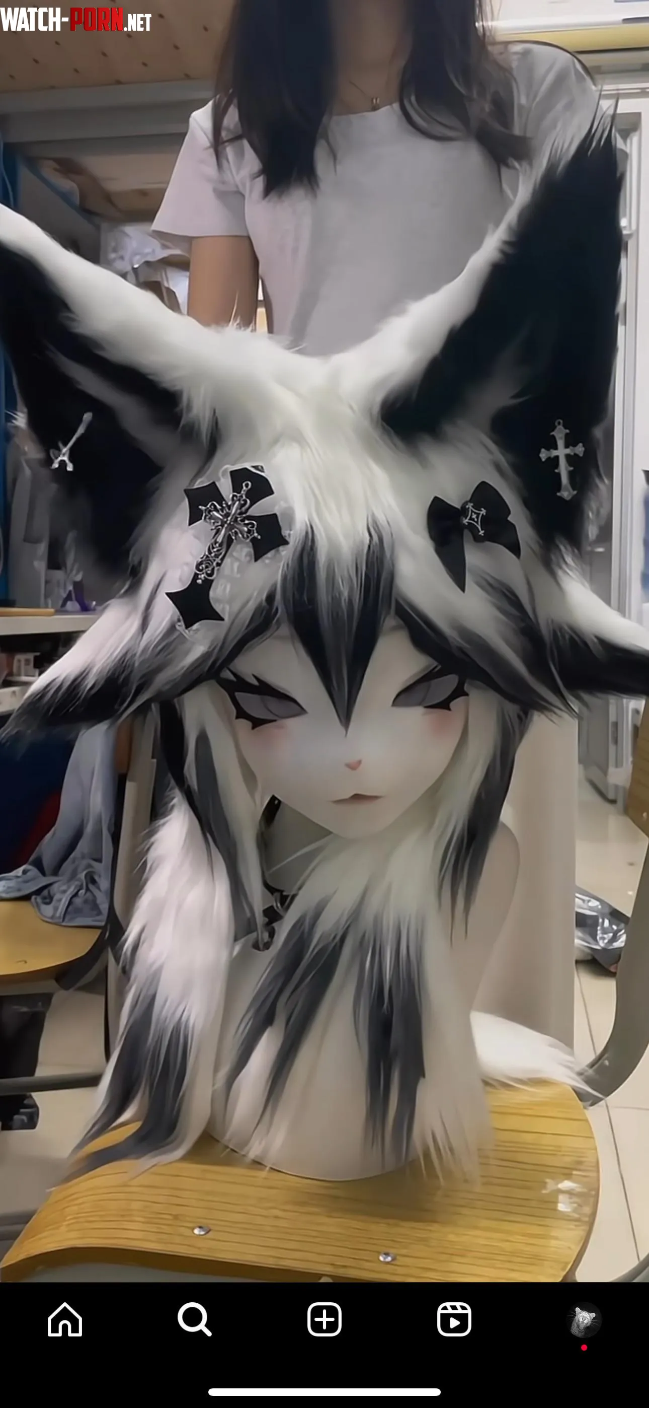 Any tips on materials for making a head like this  by killzkitty