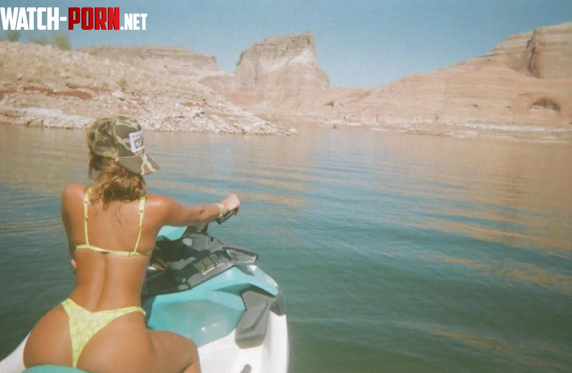 Sommer Ray on jet ski in thong by sommerraybootylover