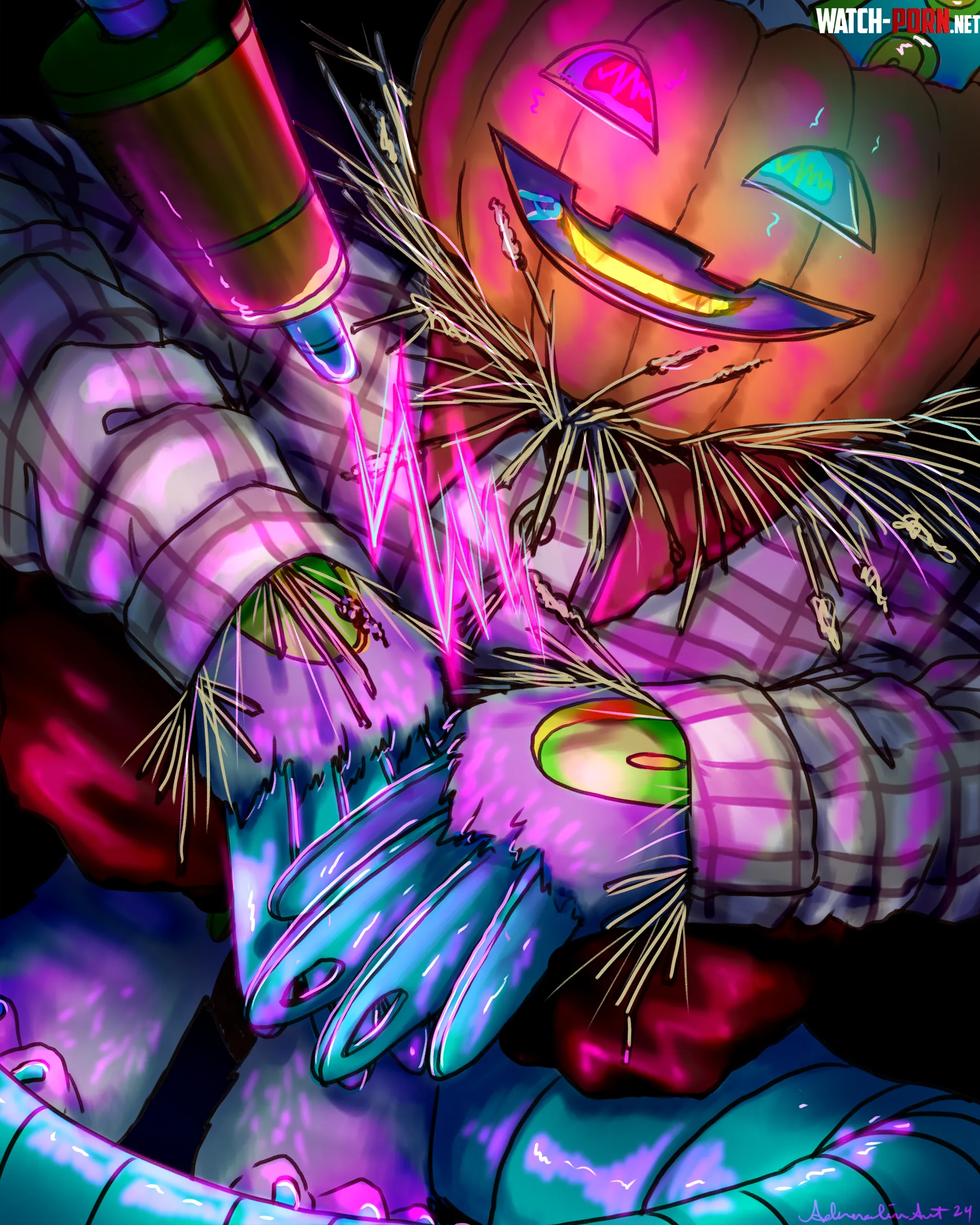 Spooky Season ART adrenalineart  OC G0ldK1ng by adrenalineart