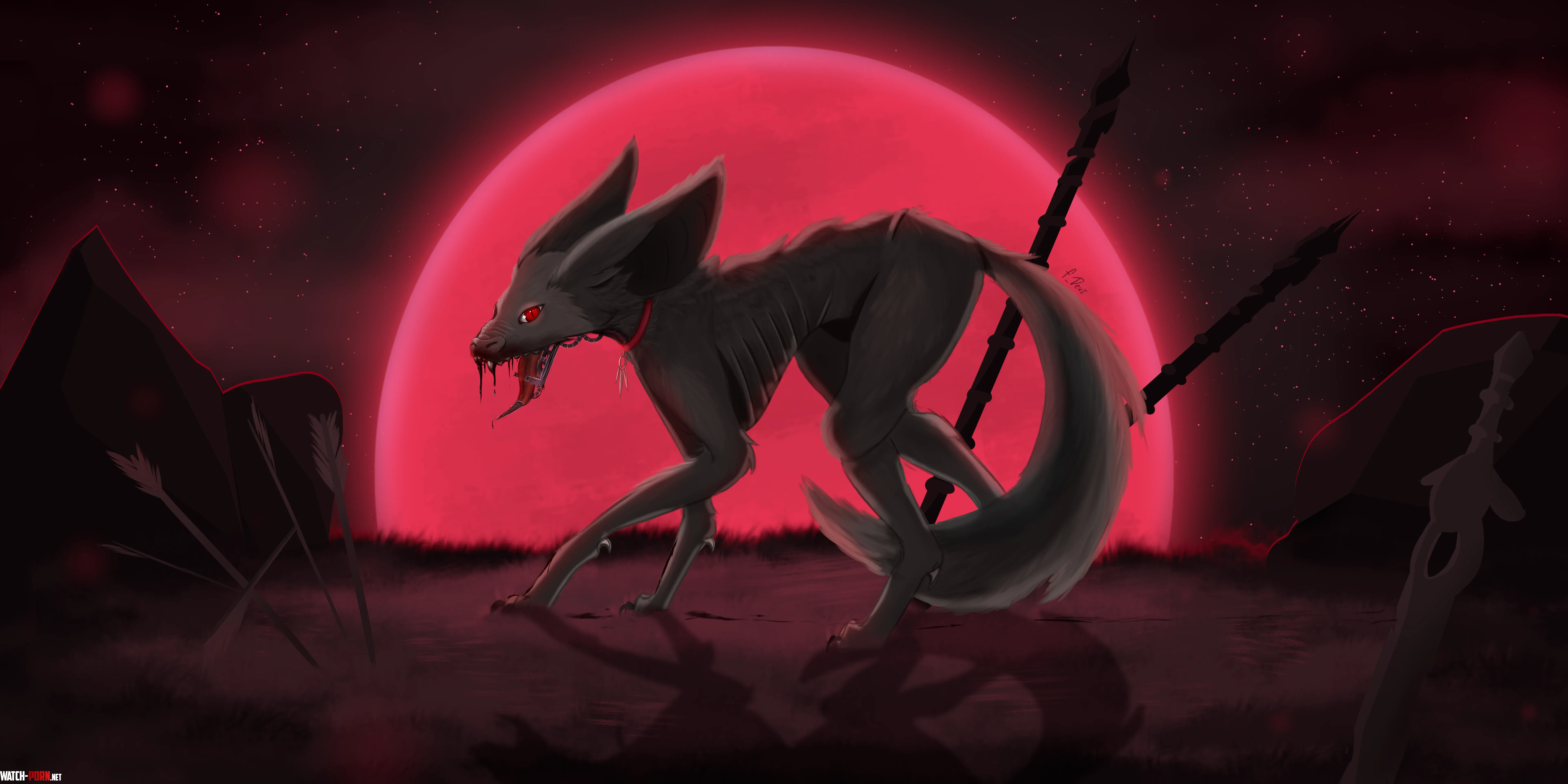Creature tw gore by FDevi by F_Devi