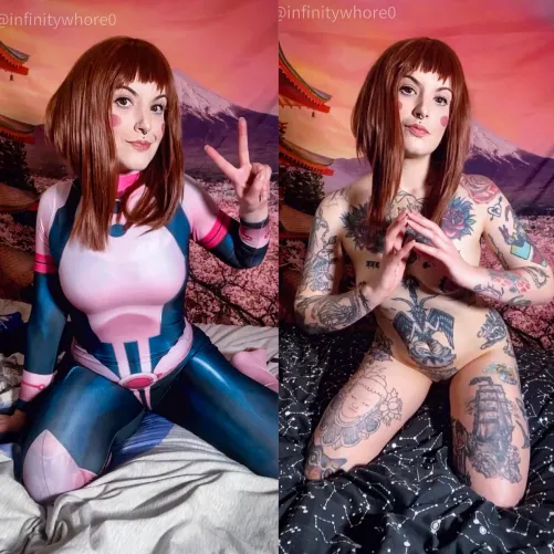 Thumbnail Embody Ochaco Uraraka My Hero Academia w/ InfinityWhore Cosplay
