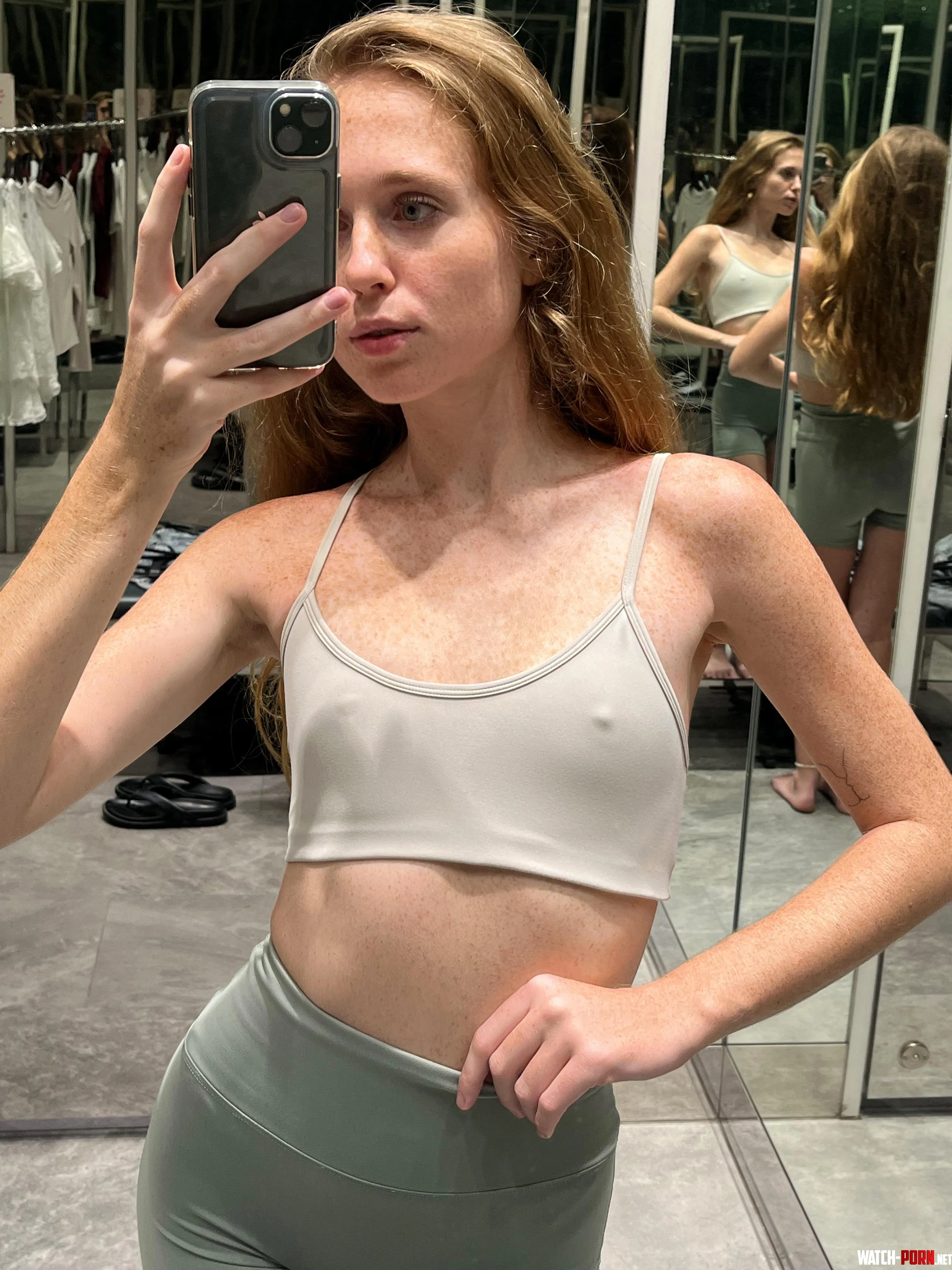 Sporty vibes with a little peek by HelmetCouple