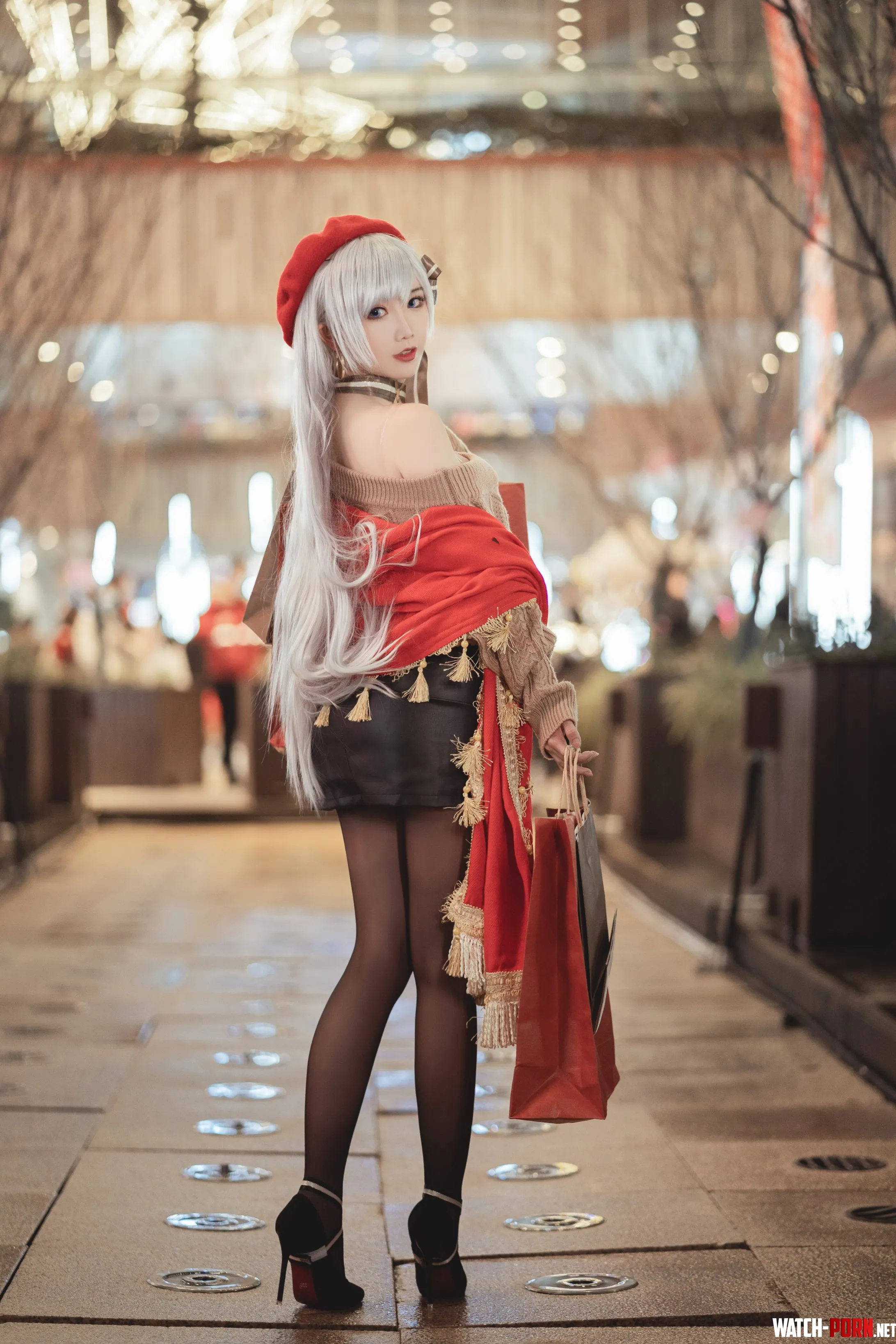 Azur Lane  Christmas Belfast by Mochita by _trapd00r_