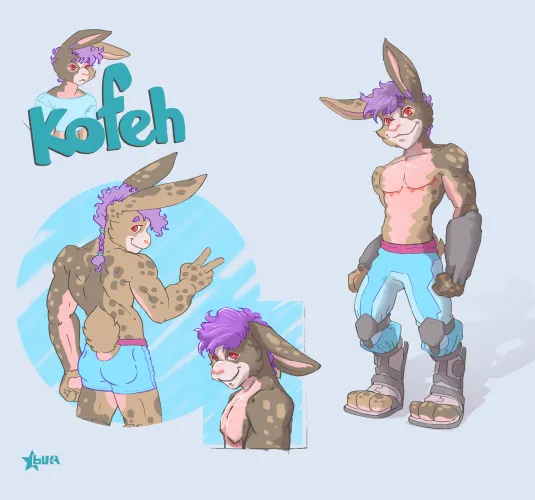 Thumbnail My Dear Boy Art by Me | Leander_art | Furry Category