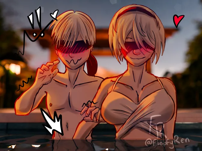 Thumbnail Floofy_Ren Explores '2B, What Are You Doing?' - Stimulating 2Booty Content